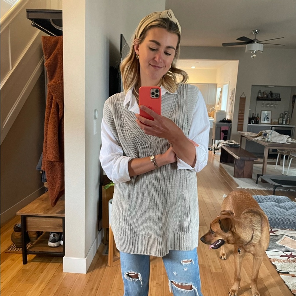 Zara sweater vest